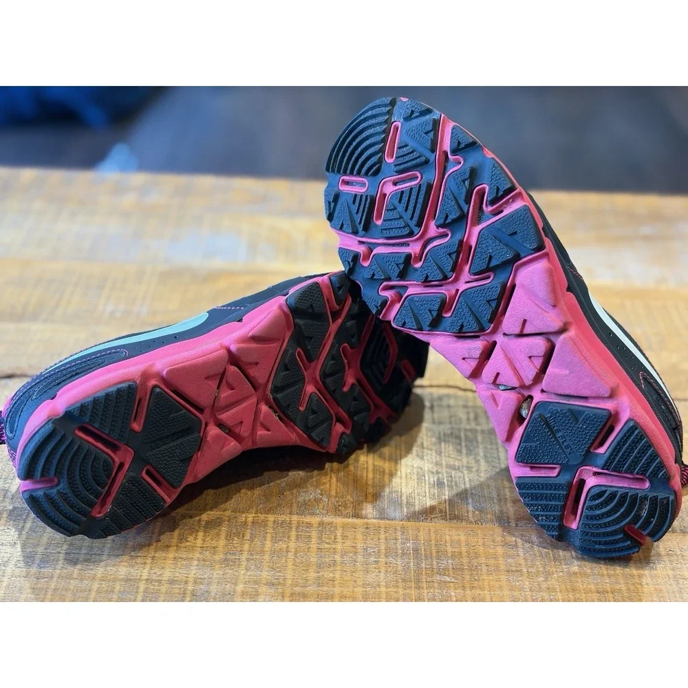 Nike Flex Trail Black/Pink Running Athletic Shoes | Women's Size 8 Colorful